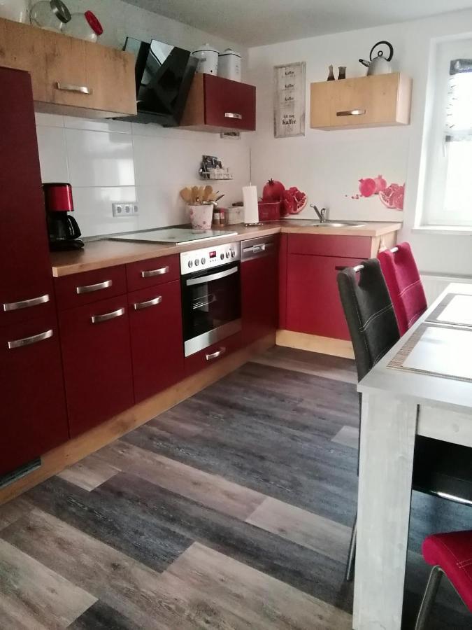 Haus Maisonette Am Harz Niedersachswerfen Esterno foto