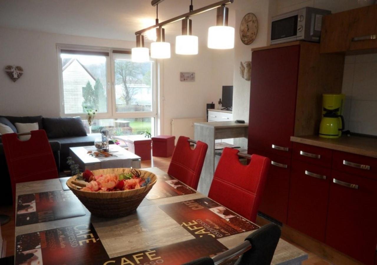 Haus Maisonette Am Harz Niedersachswerfen Esterno foto